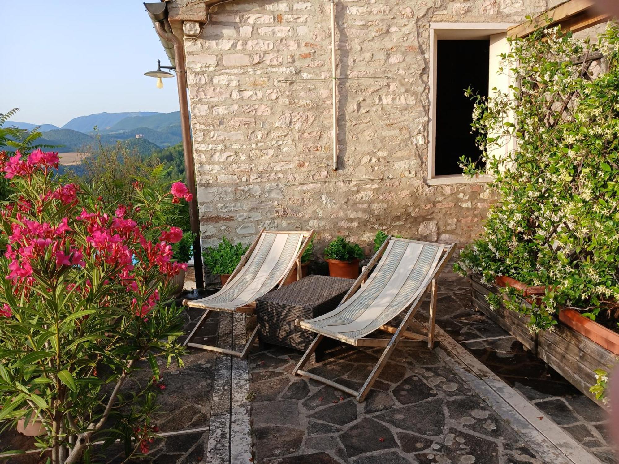 Agriturismo Del Frontino - Lo Studio Acqualagna Bagian luar foto